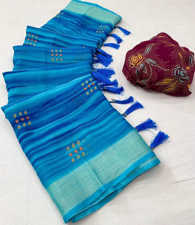 Shringar Printed Designer Wear Wholesale Chiffon Saree Catalog
